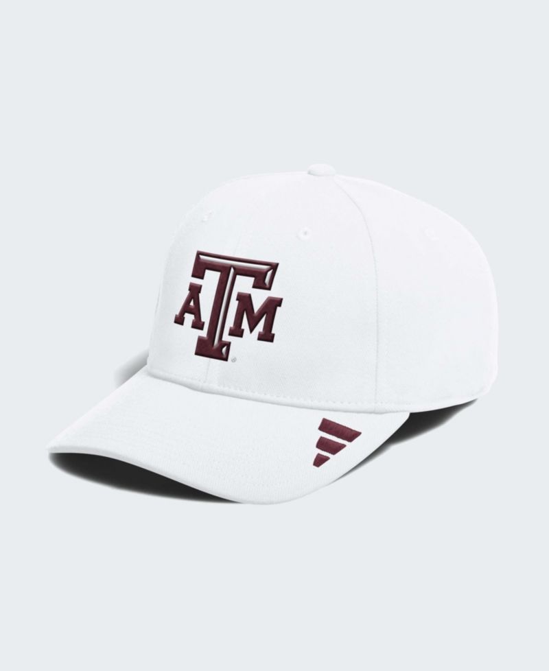 Men's White Texas A&M Aggies 2026 Sideline Flex Hat