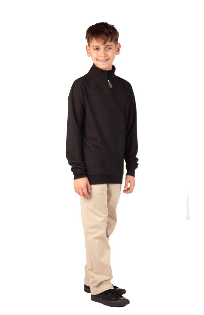 Boys Fleece Quarter Zip
