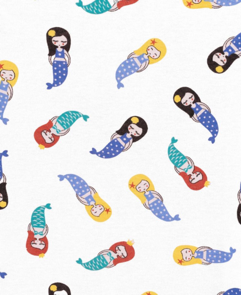 Toddler Girls Matching Family One-Piece Cotton Sleep 'n Play Footed Pajamas - Cute and Playful Prints
