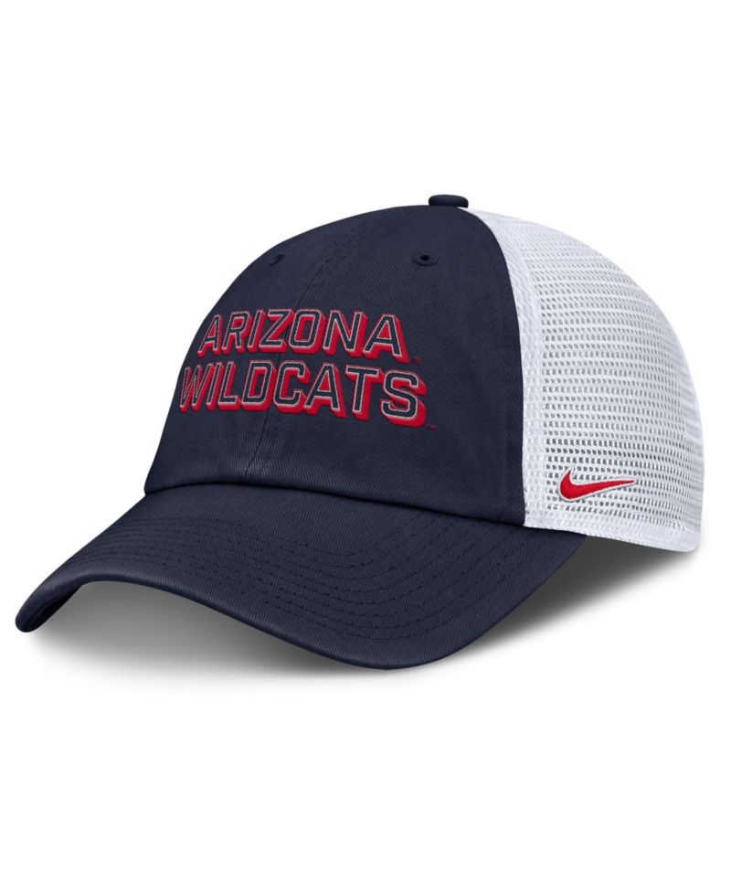 Men's Navy Arizona Wildcats 2025 Gameday On-Field Club Adjustable Trucker Hat