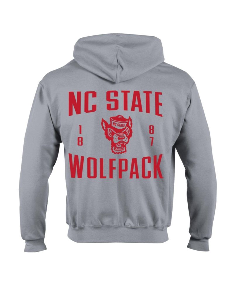 Men's NC State Wolfpack Varsity Powerblend Full-Zip Fleece Hoodie