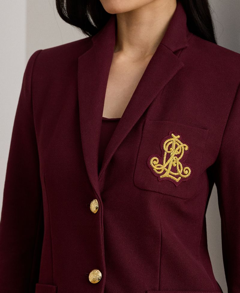 Petite Bullion Jacquard Blazer