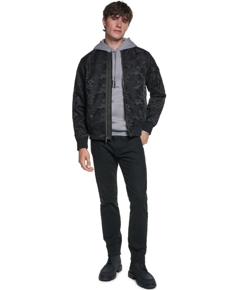 Men's Camo Bomber Jacket