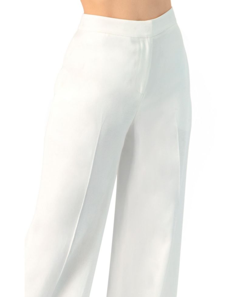 Women's Striped Wide-Leg Pants