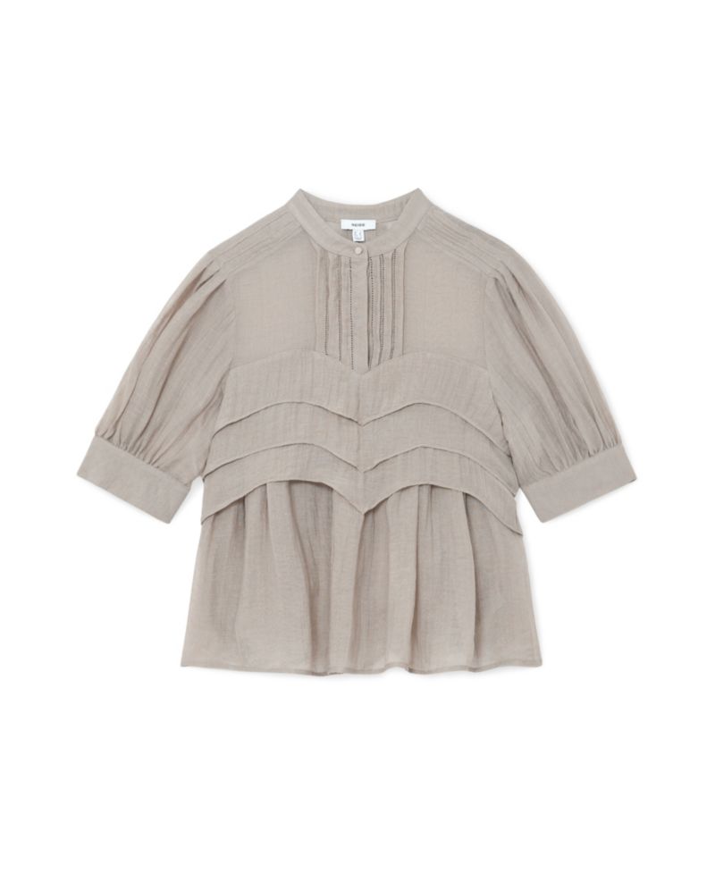 Women's Georgia Frill Front Top