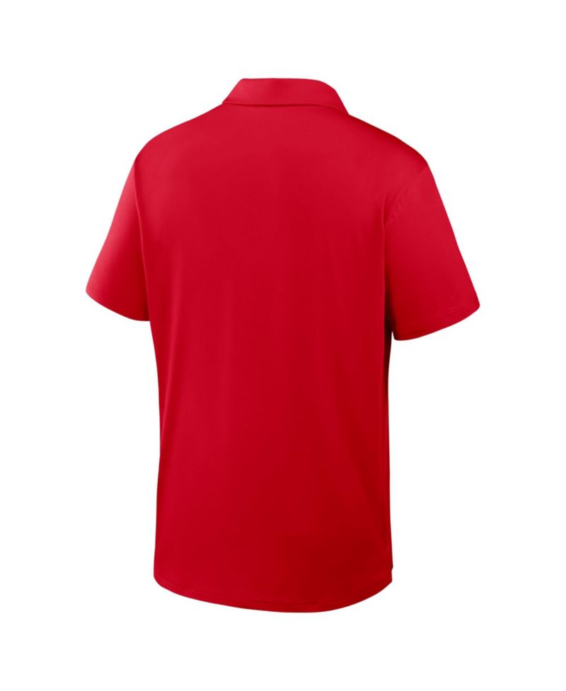 Men's Red Georgia Bulldogs 2026 Sideline Tour Dri-FIT Polo Shirt