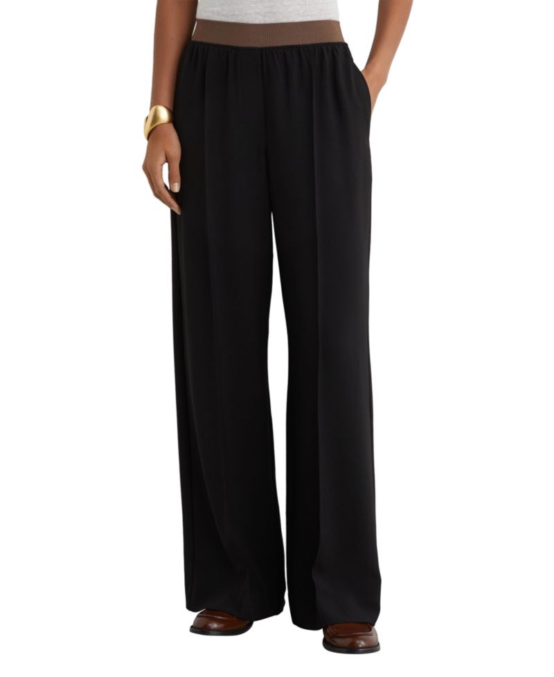 Women's Wilde Wide-Leg Elasticated-Waist Trousers