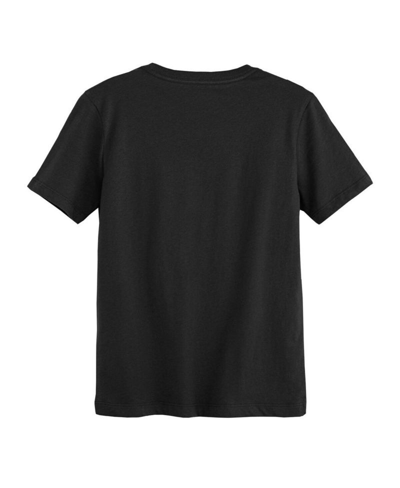 Big Boys Juvenile Black Boston Bruins Primary Logo T-Shirt