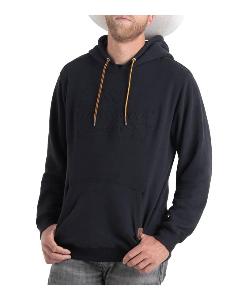 Big & Tall Heavyweight Embossed Logo Pullover Hoodie