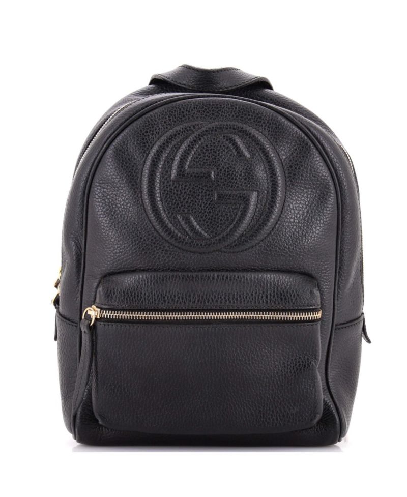 Soho Chain Backpack Leather