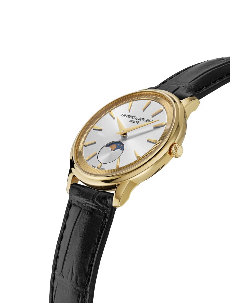 Men's Moneta Moonphase Brown Strap Watch, 37mm