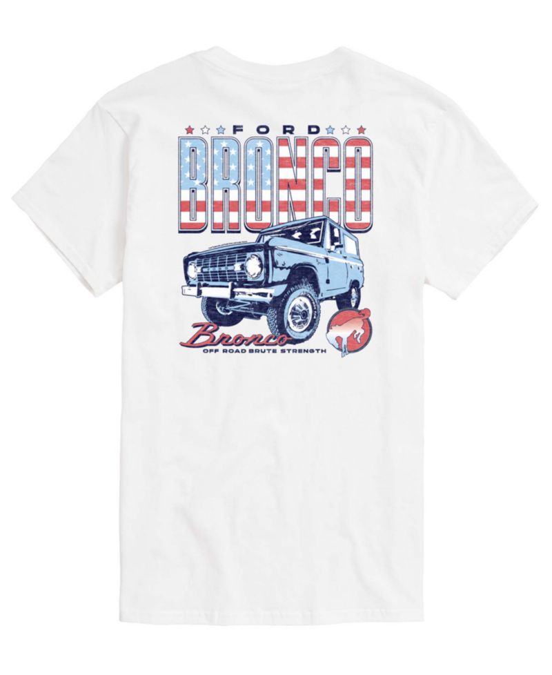 Men's Ford 1970 Bronco American Short-Sleeve Graphic T-Shirt