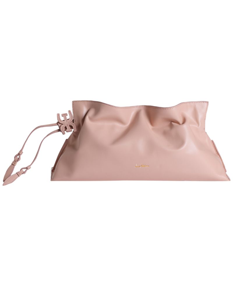 Poppy Oversized Leather Clutch
