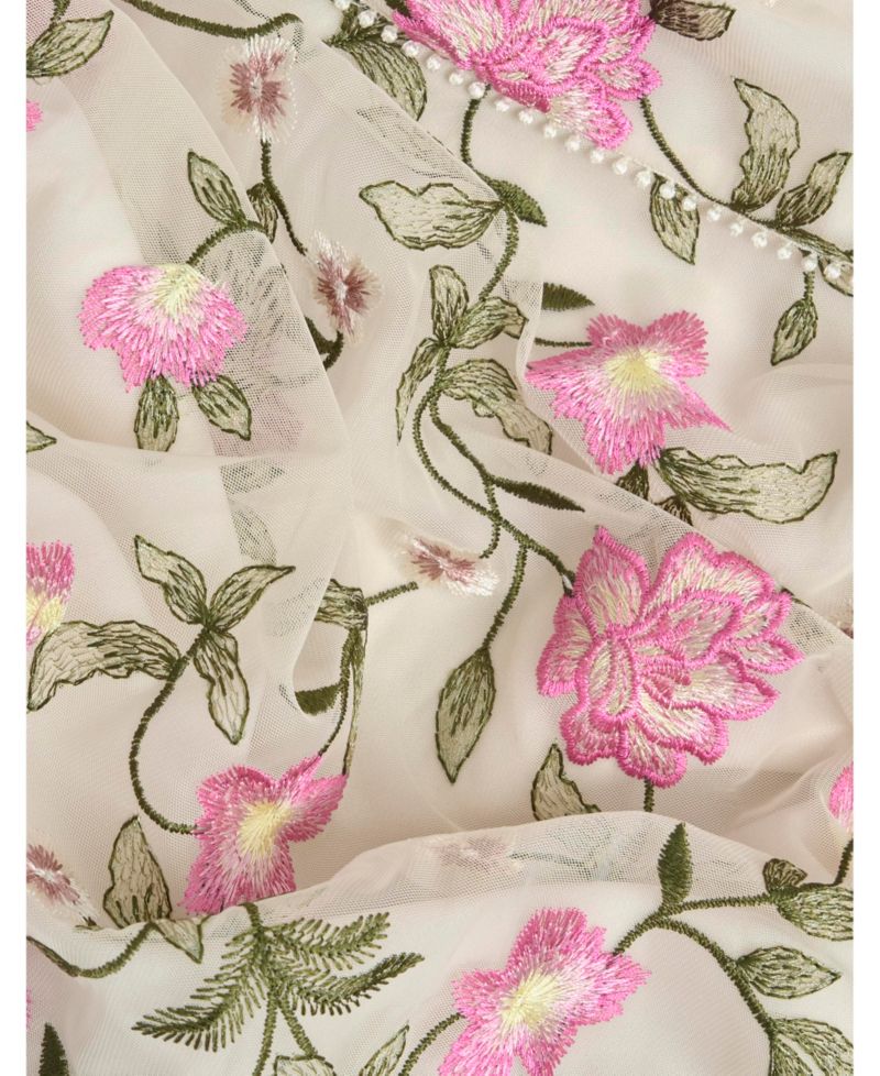 Women's Tia Embroidered Floral Midi Dress