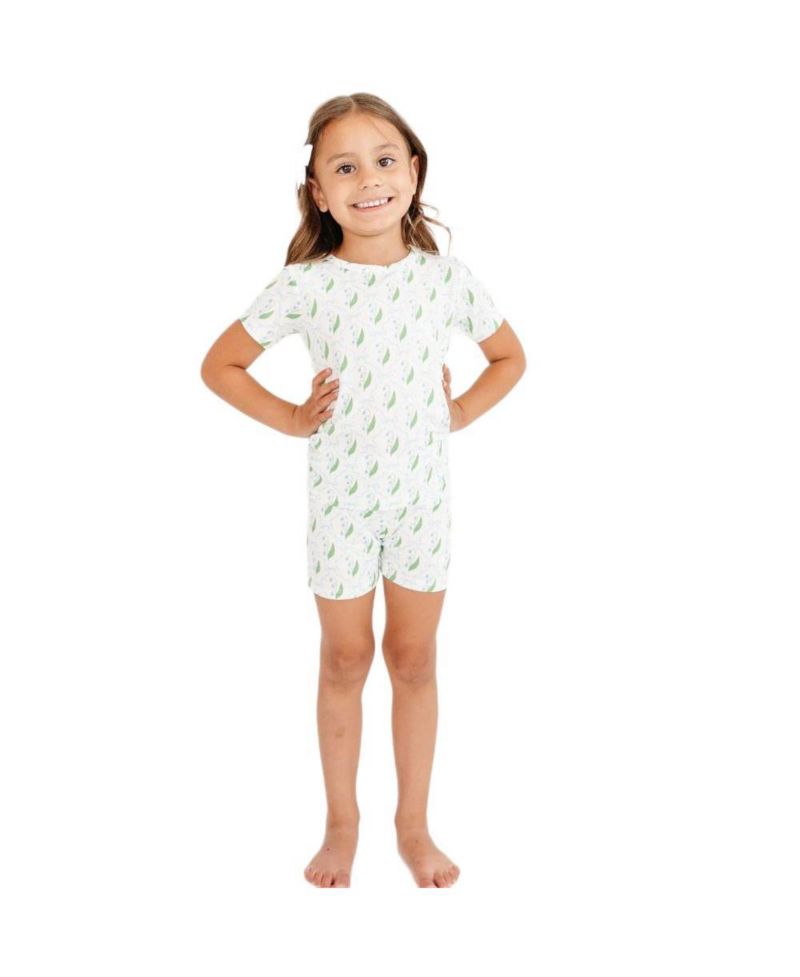 Baby Girls bell Bows Pajama Set