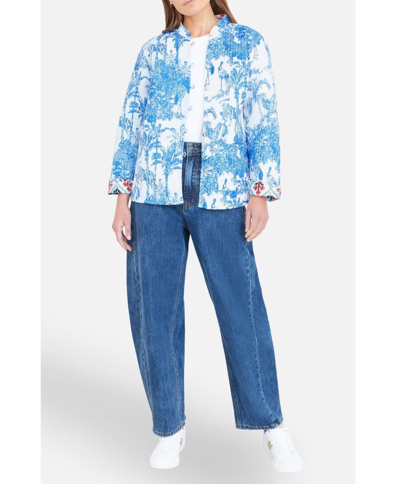 Women's Palm Reversible Cotton Quilted Jacket
