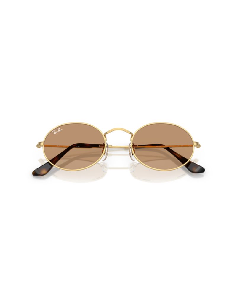 Unisex Oval Metal Sunglasses, RB3547