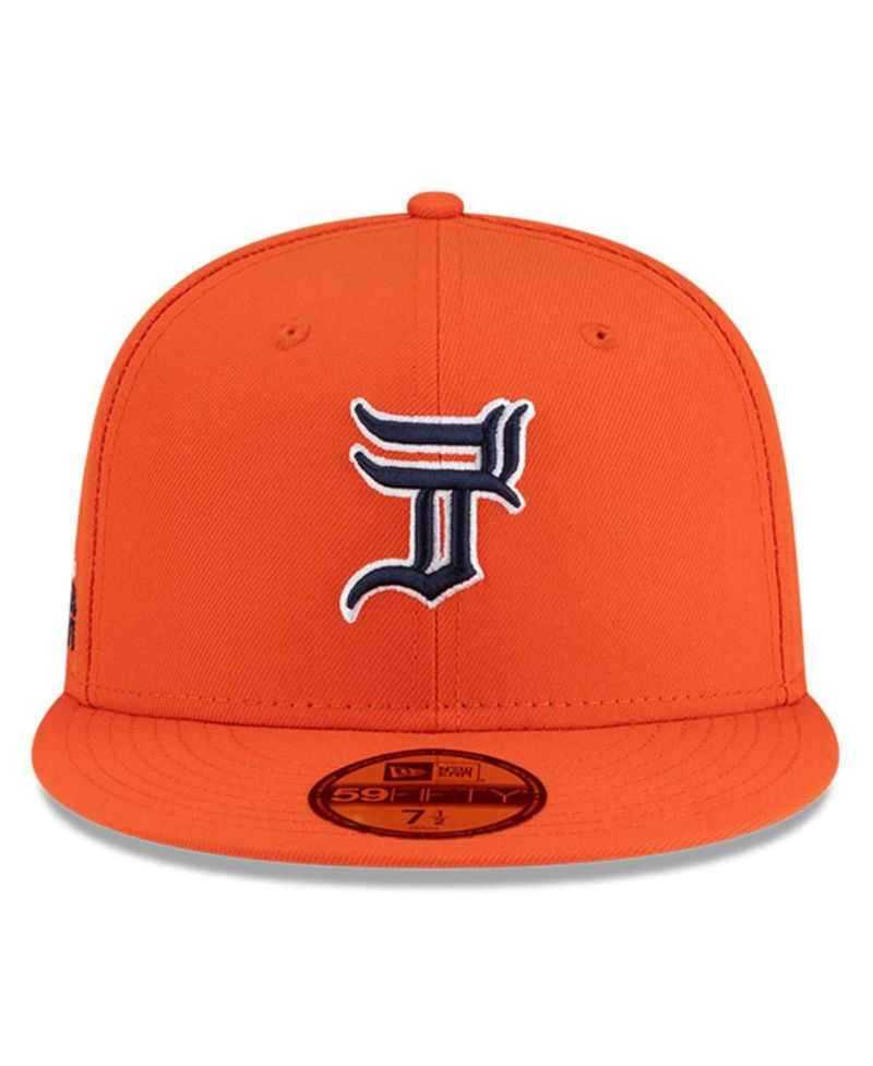 x Hyperfly Men's Orange Detroit Tigers 59FIFTY Fitted Hat