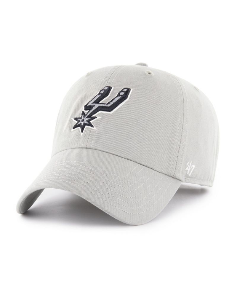 Men's Silver San Antonio Spurs Clean Up Adjustable Hat
