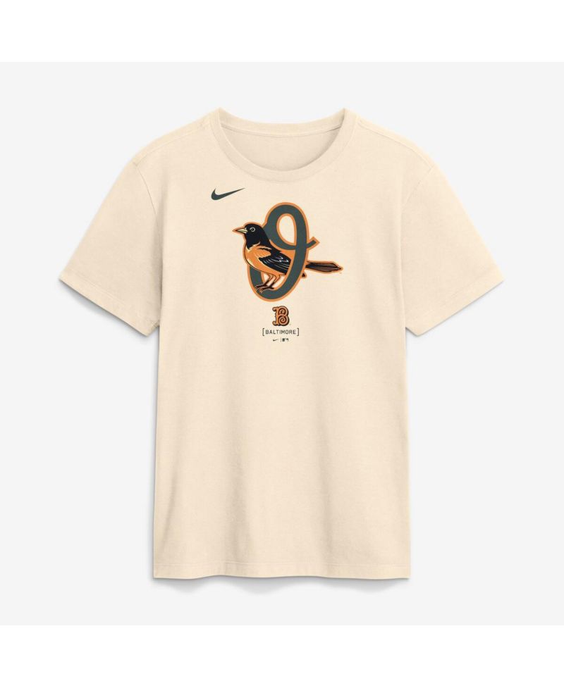 Men's Cream Baltimore Orioles 2026 City Connect Large Logo T-Shirt