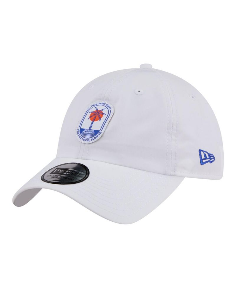 Men's White New York Mets 2026 Spring Training Fan Pack Icon Casual Classic Adjustable Hat