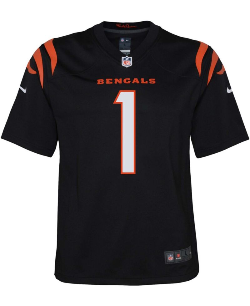 Big Boys Ja'Marr Chase Cincinnati Bengals Player Game Jersey