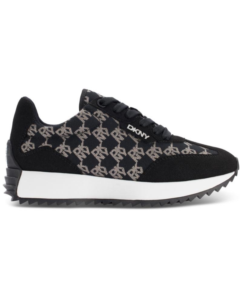 Women's Naples Checkered Lace-Up Sneakers
