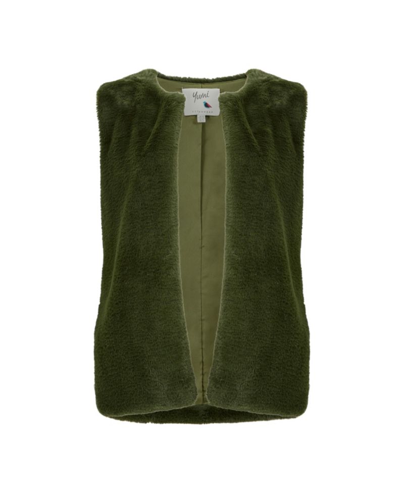 Women's Faux Fur Gilet