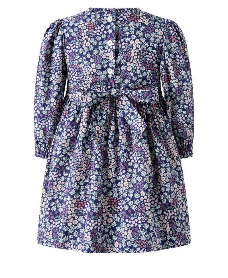 Toddler Girls' 2T-5T Wild Floral Long-Sleeve Fit & Flare Dress