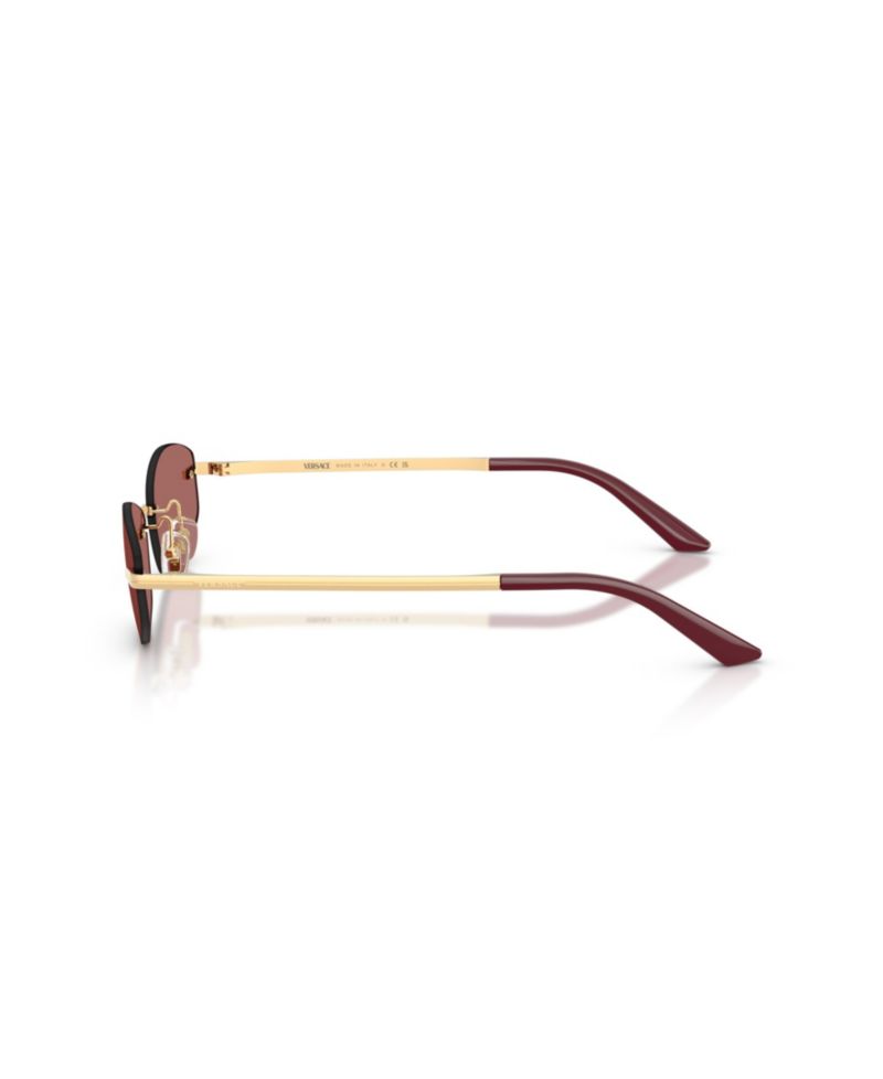 Women's Geometric Metal Sunglasses VE2308D