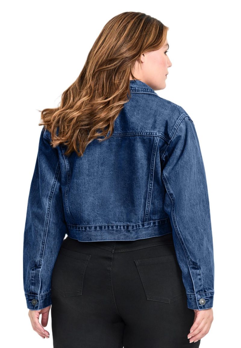 Women's Emma Denim Cropped Jacket