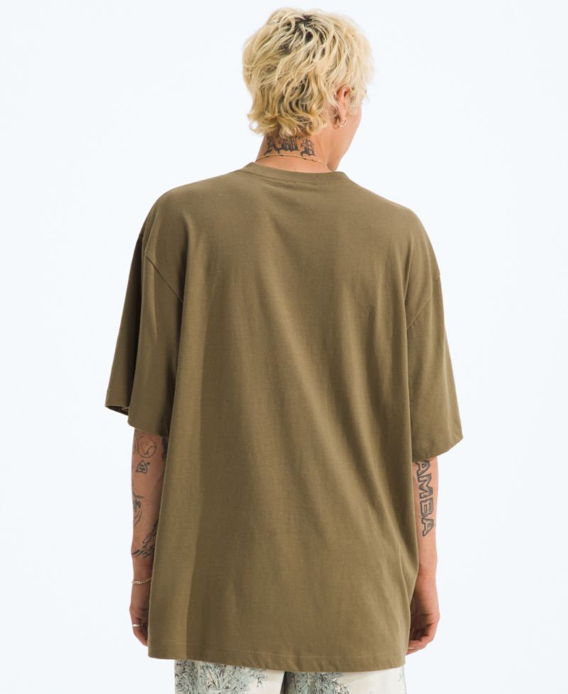 Men's Essential Simple Dome Oversized T-Shirt