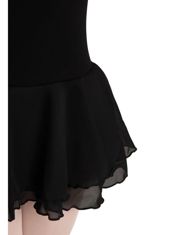 Double Layer Skirt Tank Dress - Girls