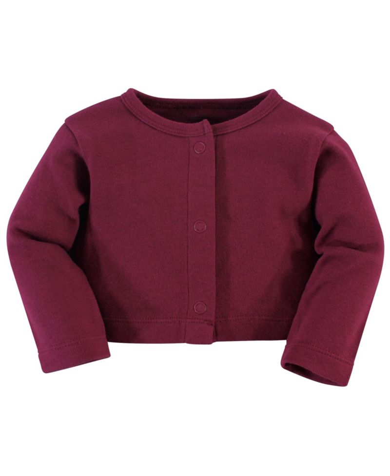 Baby Girls Comfy Natural Cotton Dress & Cardigan Set
