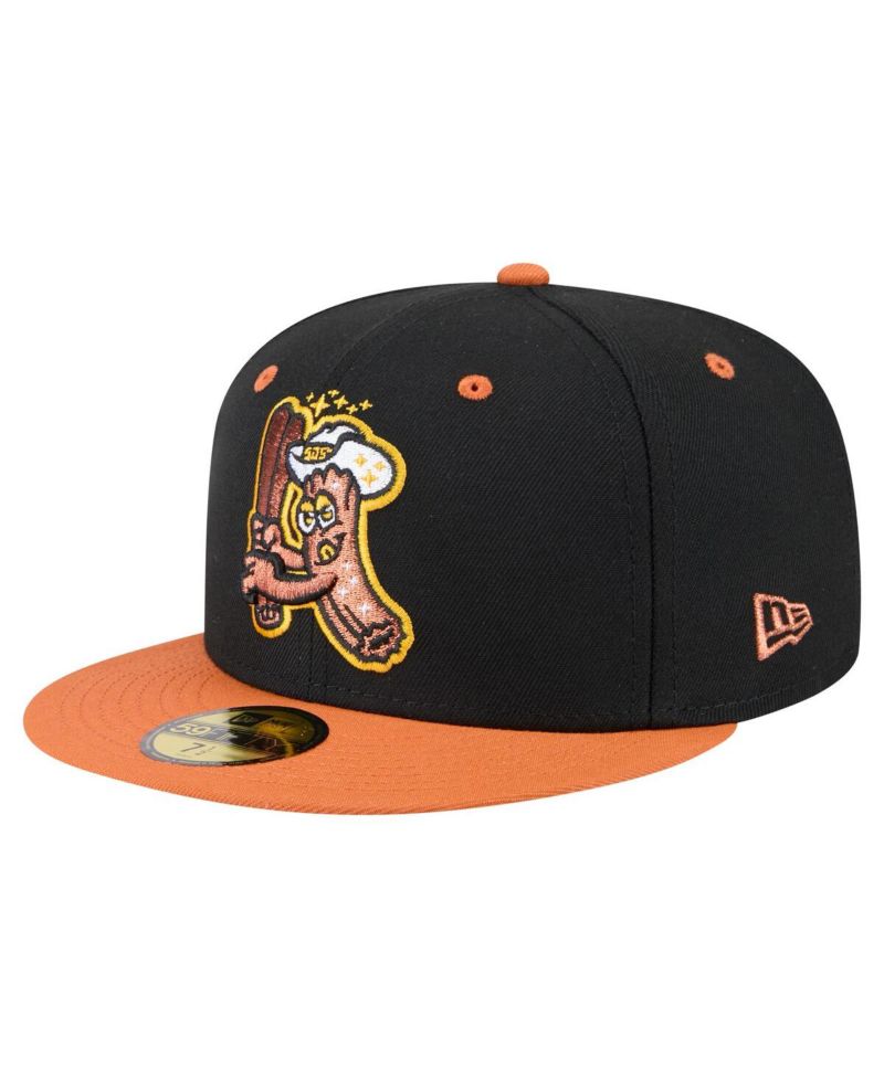 Men's Black/Orange San Jose Giants Copa de la Diversion 59FIFTY Fitted Hat