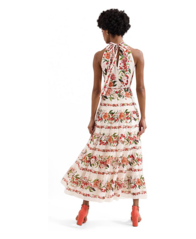 Women's Nita Halter Neck Floral Dress