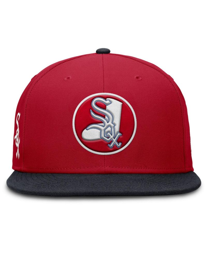 Men's Red Chicago White Sox True Performance Fitted Hat