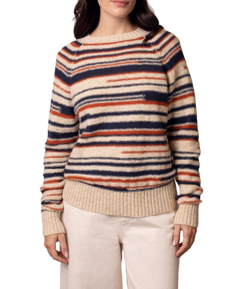 Women's Donegal Broken Stripe Sweater