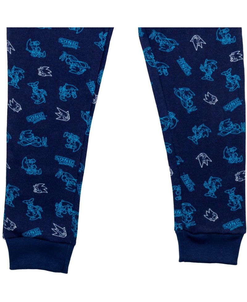 Sonic The Hedgehog 2 Pack Boys Pants Blue/Grey Toddler| Child
