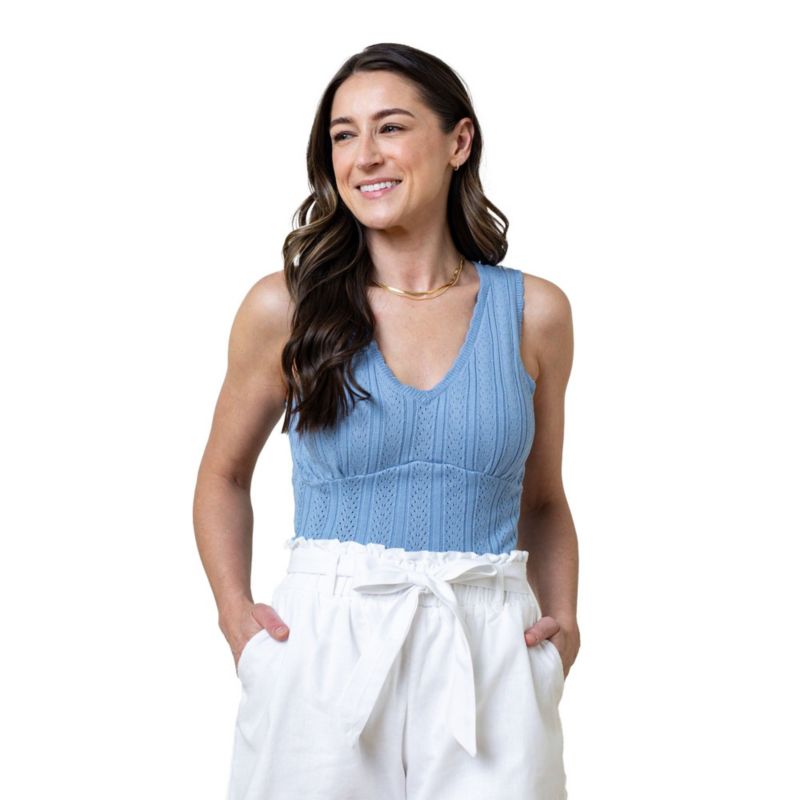 Women's Hope and Henry Empire Sweater Tank