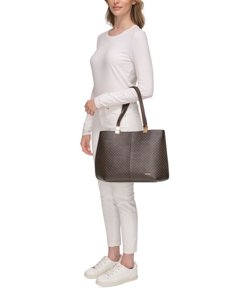 Granite Signature Triple Compartment Tote with Magnetic Snap