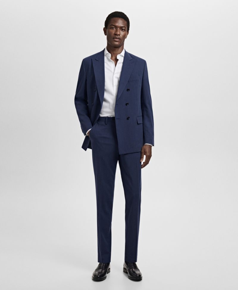 Men's Cotton Slim-Fit Dress Shirt