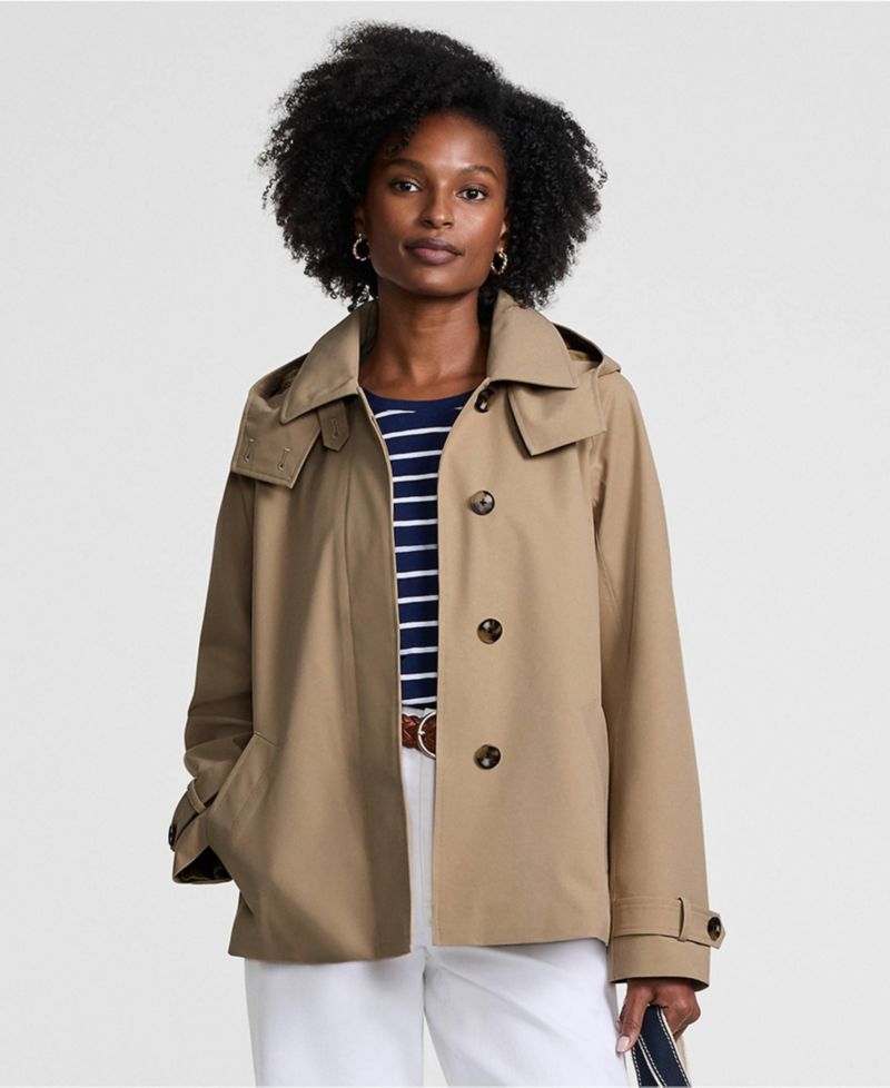 Women's Squall Hooded Short Lined Jacket
