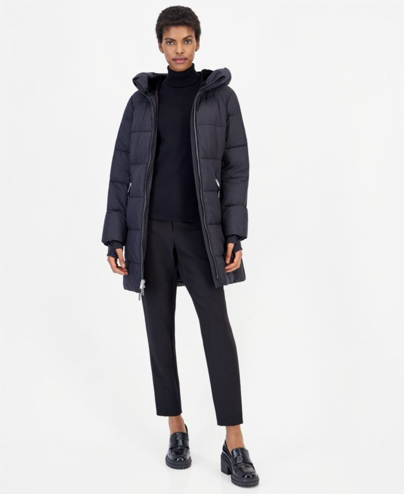 Michael Kors Women's Puffer Hooded Coat