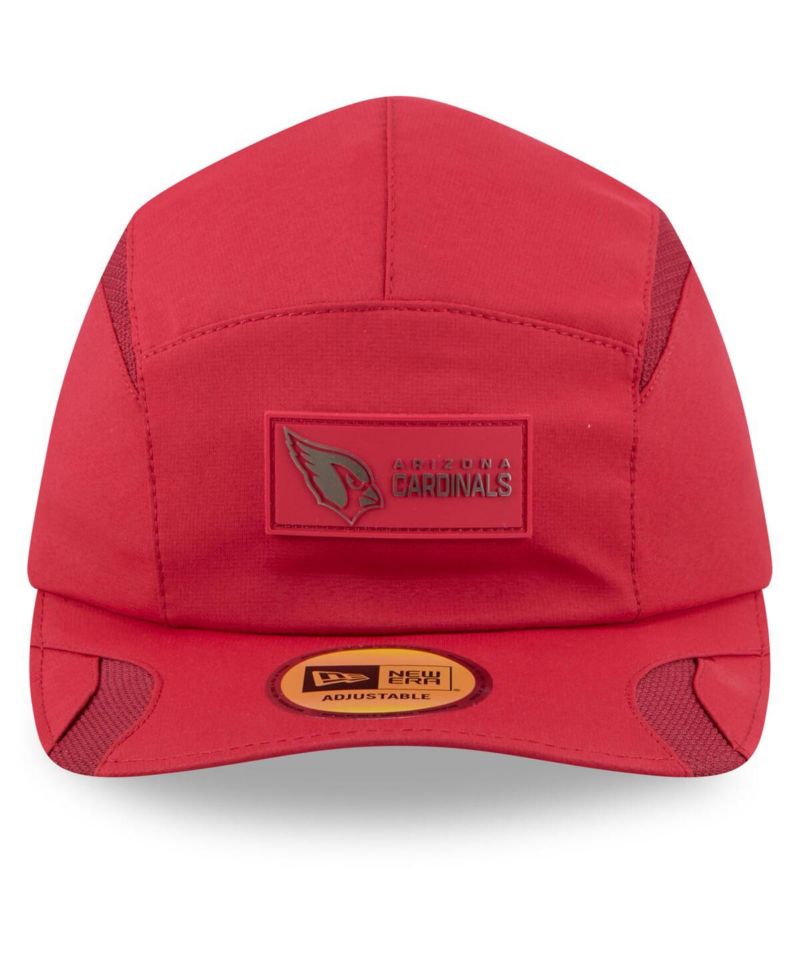 Men's Cardinal Arizona Cardinals 2025 Sideline Runner Adjustable Hat