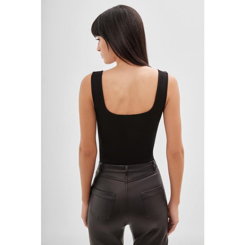 Women's Lotte One-Shoulder Cutout Sleeveless Jersey Tank Top