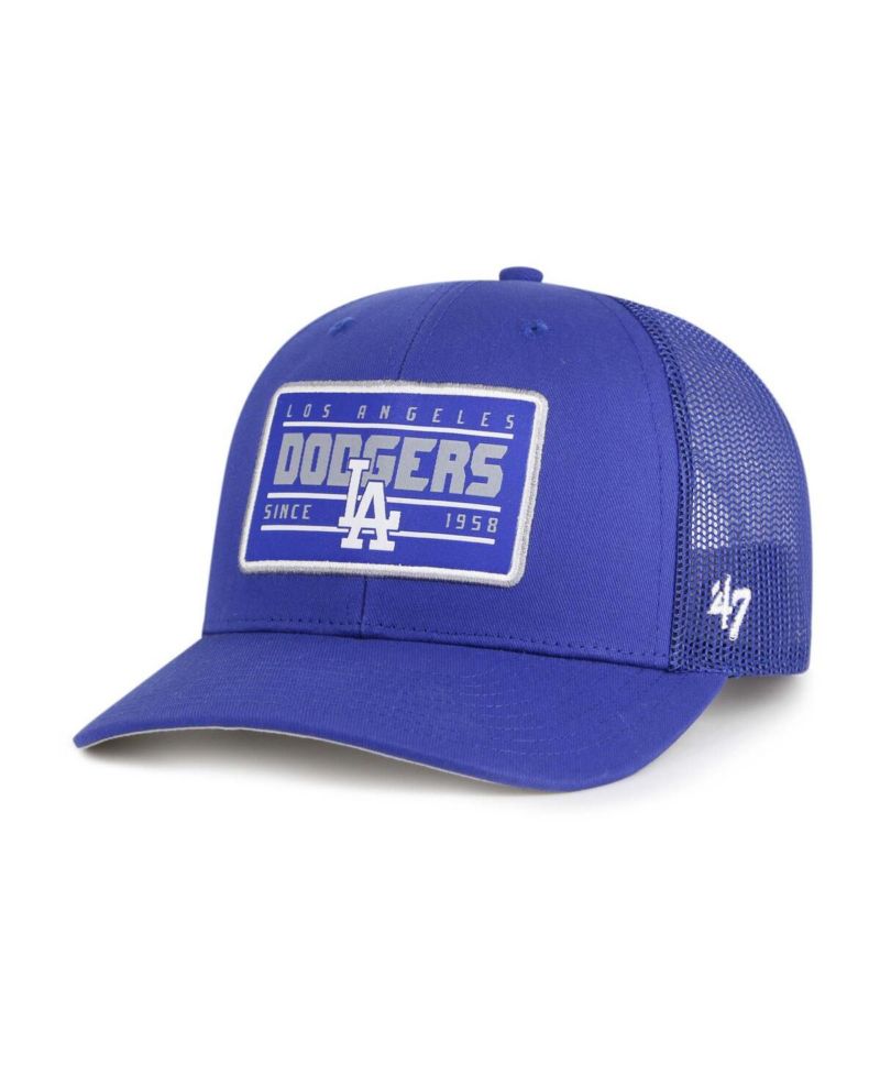 Men's Royal Los Angeles Dodgers Hardline Trucker Adjustable Hat