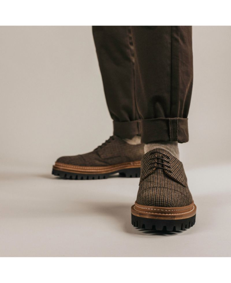 Men's The Country Cap-Toe Shoe with Lug Sole