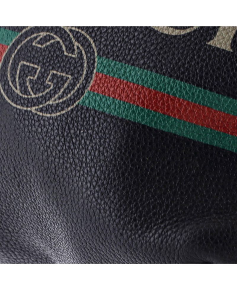 Medium Logo Belt Bag Printed Leather