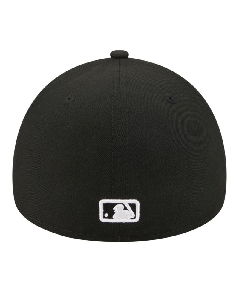 Men's Black Seattle Mariners A-Frame 59FORTY Fitted Hat